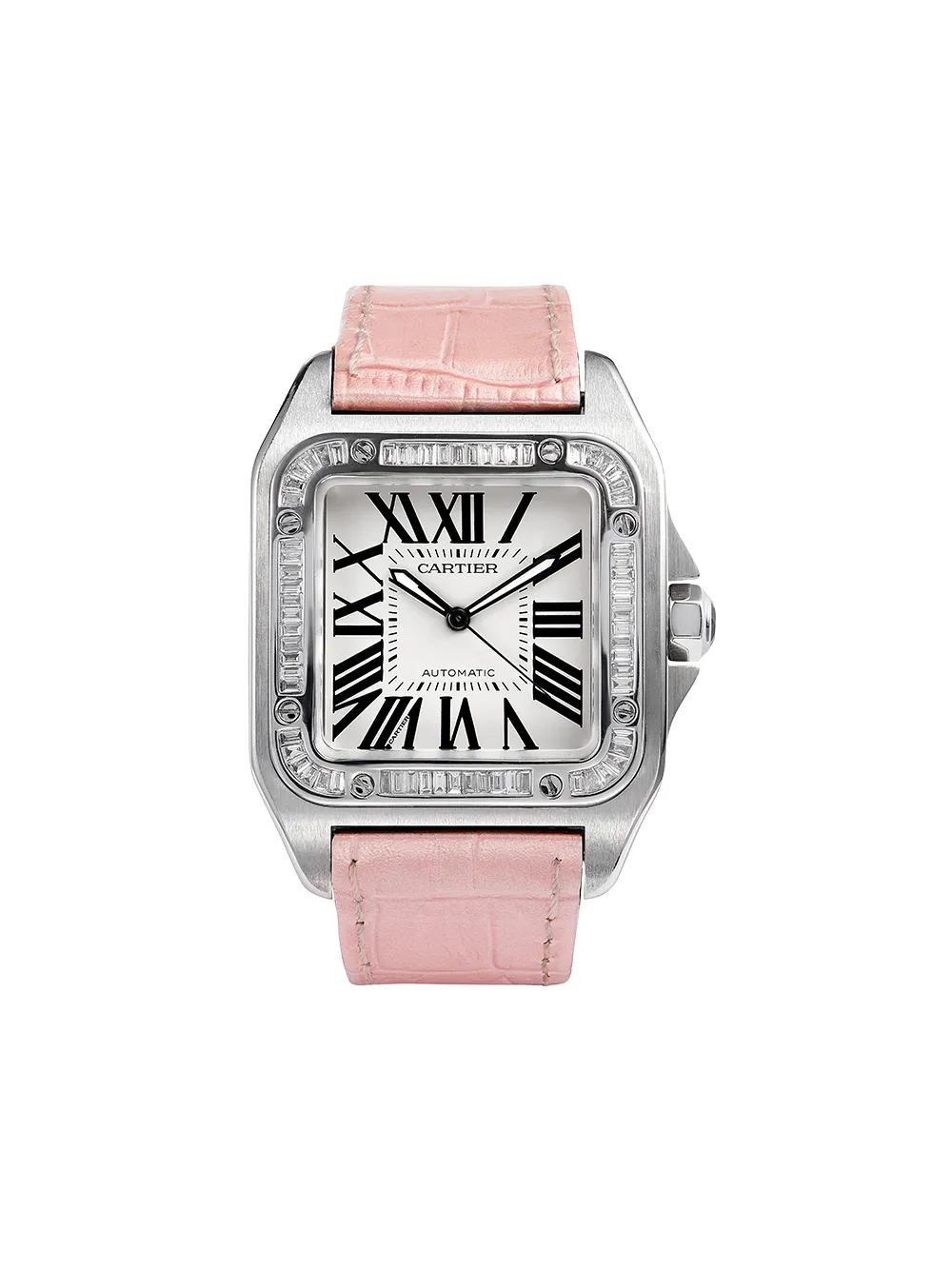 фото 777 наручные часы cartier santos 100