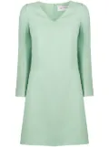 Valentino Garavani v-neck shift short dress - Green