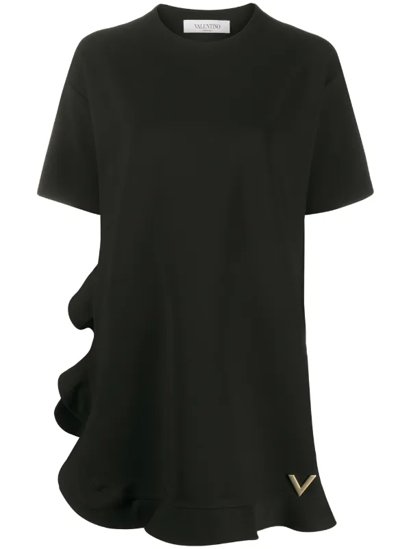 peplum t shirt dress