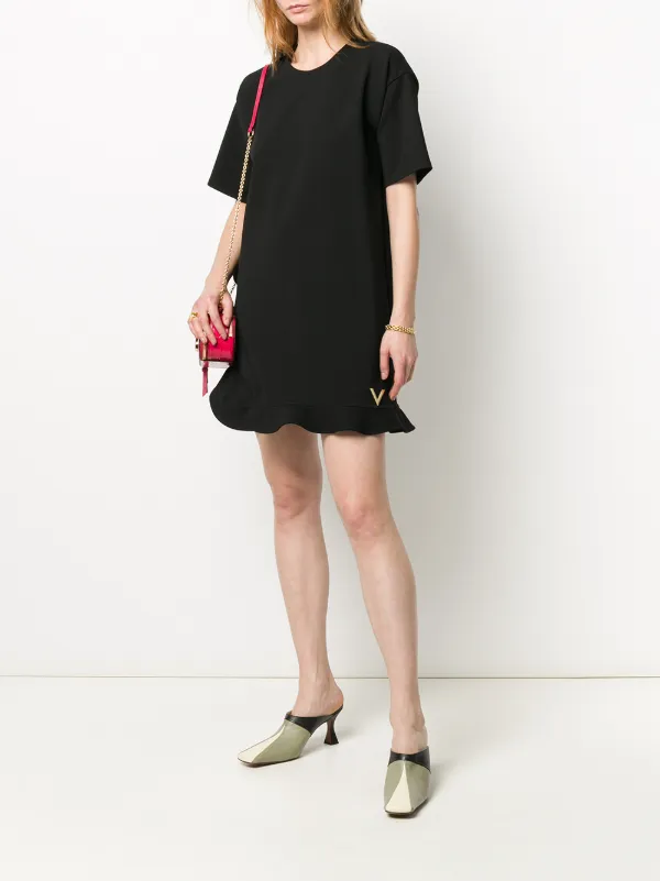 peplum t shirt dress