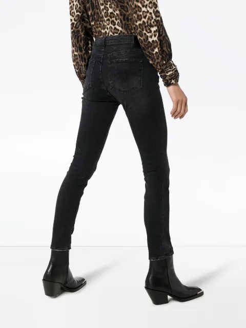 Shop R13 crossover skinny jeans with 