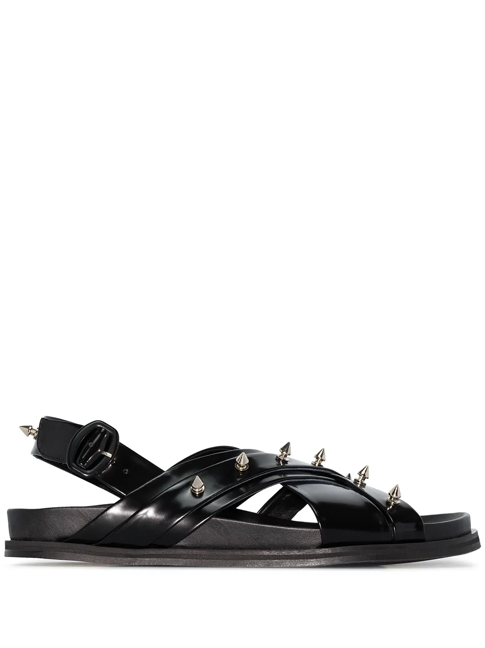 studded leather sandals