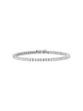 777 18kt white gold diamond bracelet - Silver