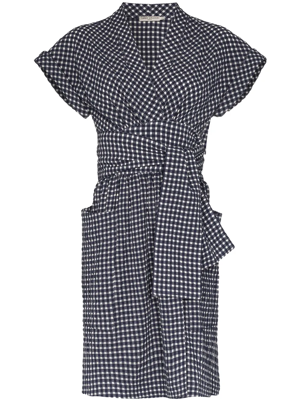Three Graces Kleid Mit Vichy-Karomuster SVAsX oWhfh Three Graces Kleid Mit Vichy-Karomuster SVAsX oWhfh