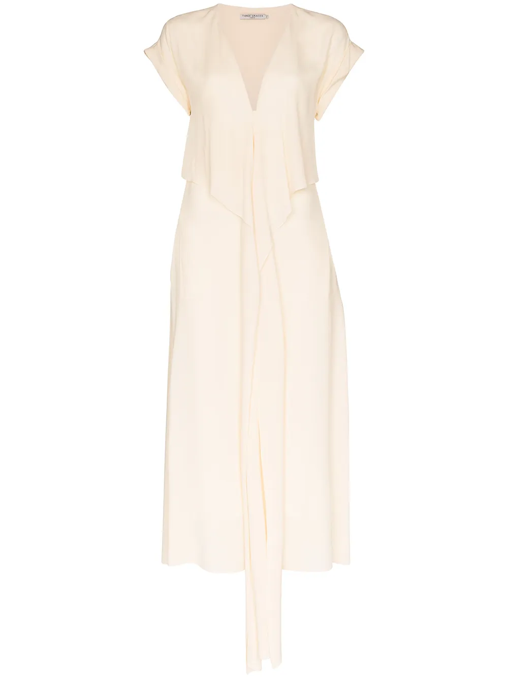 Three Graces платье миди Tilde с запахом