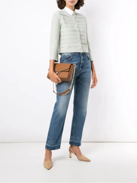 michael kors md flap shldr