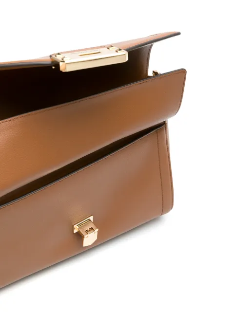 michael kors md flap shldr