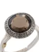 Rosa Maria Julia diamond and smoky quartz ring