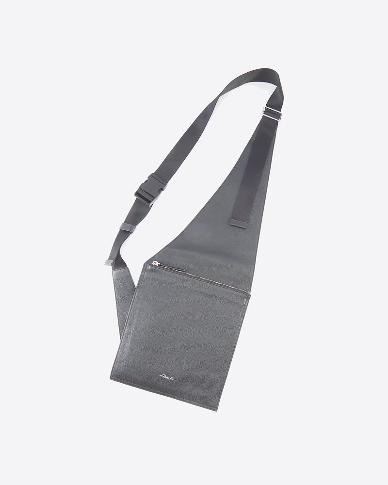 Leather Body Bag-black #0 Leather Body Bag, - 0