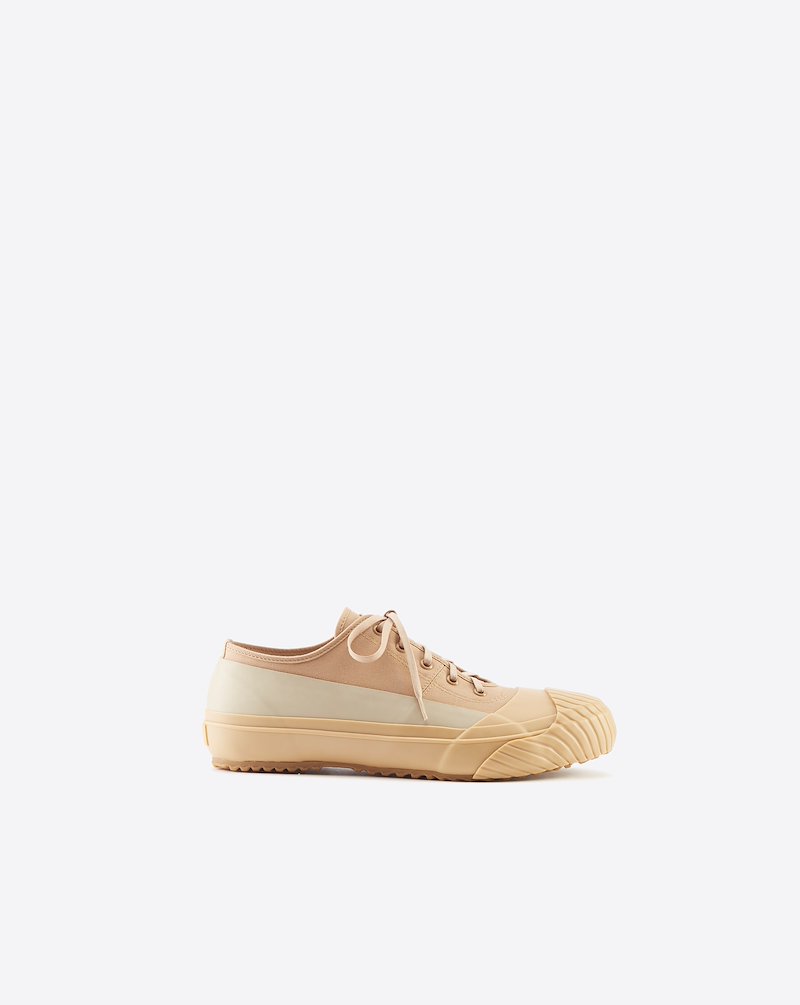 Canvas Low Top Sneaker-green #0 Canvas Low Top Sneaker, KHAKI Natural (Veg)->Cotton Canvas Low Top Sneaker from 3.1 Phillip Lim. - 0