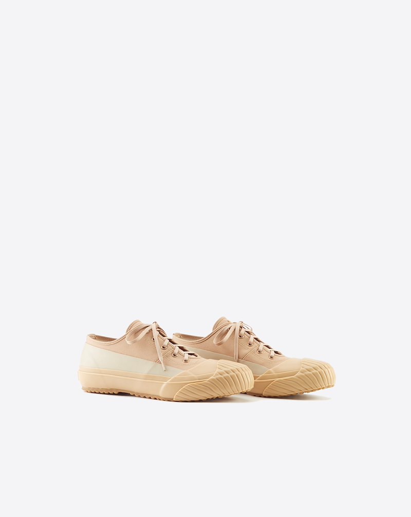 Canvas Low Top Sneaker-green #1 Canvas Low Top Sneaker, KHAKI Natural (Veg)->Cotton Canvas Low Top Sneaker from 3.1 Phillip Lim. - 1