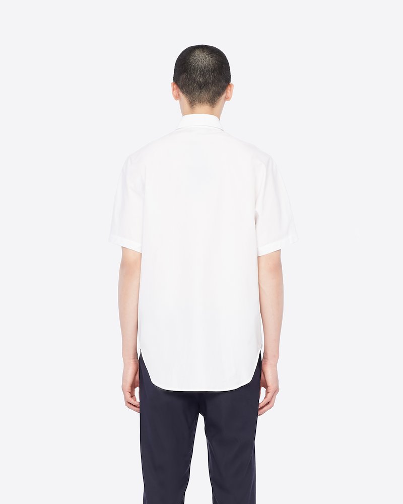 Short Sleeve Buttondown Shirt-white #0 Short Sleeve Buttondown Shirt, WHITE Natural (Veg)->Cotton Short Sleeve Buttondown Shirt from 3.1 Phillip Lim. - 2