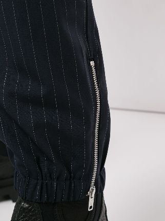 pinstripe cargo track pants展示图