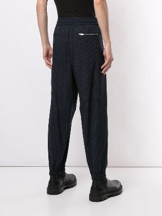 pinstripe cargo track pants展示图