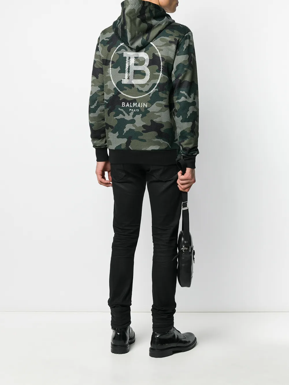 Balmain camo hoodie sale