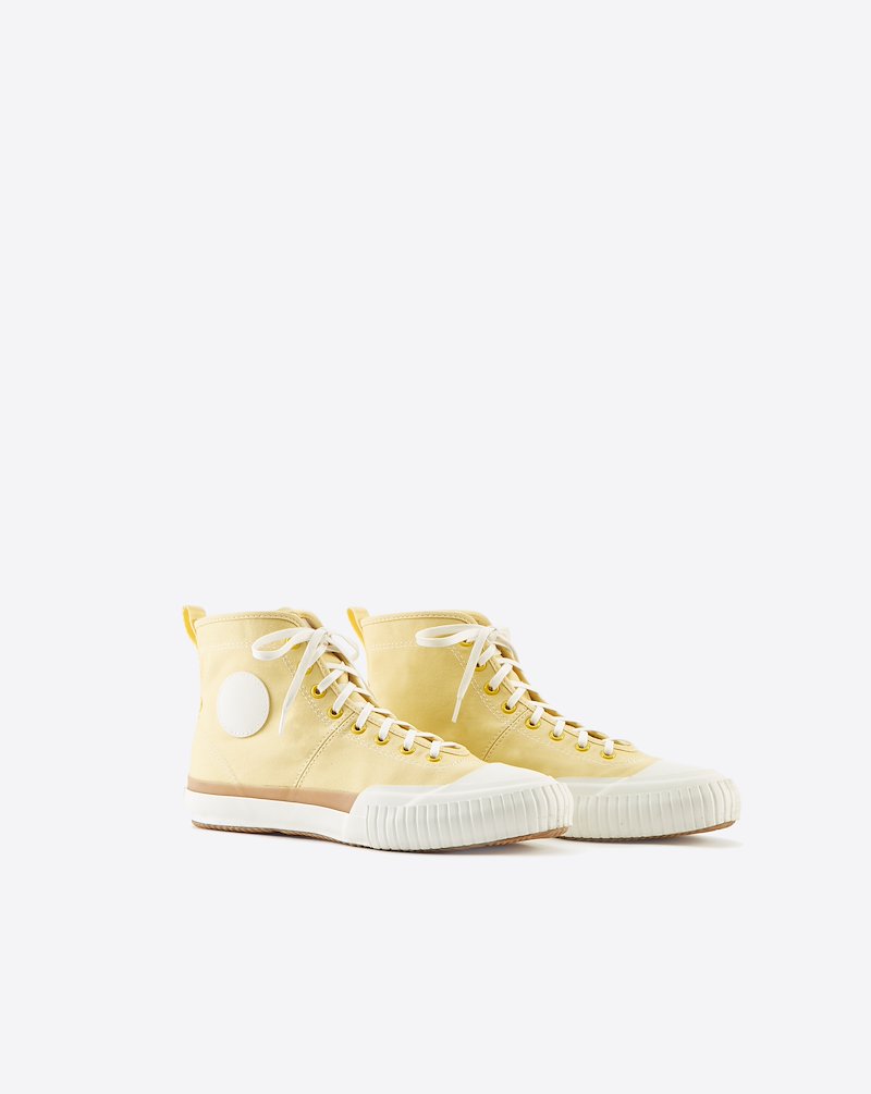 Charlie High Top Sneaker-yellow #1 Charlie High Top Sneaker, CANARY YELLOW Natural (Veg)->Canvas Charlie High Top Sneaker from 3.1 Phillip Lim. - 1
