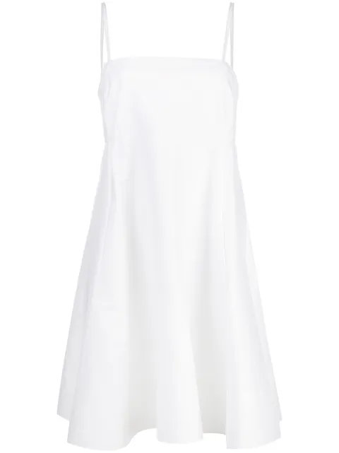 3.1 Phillip Lim vestido acampanado con tirantes finos 