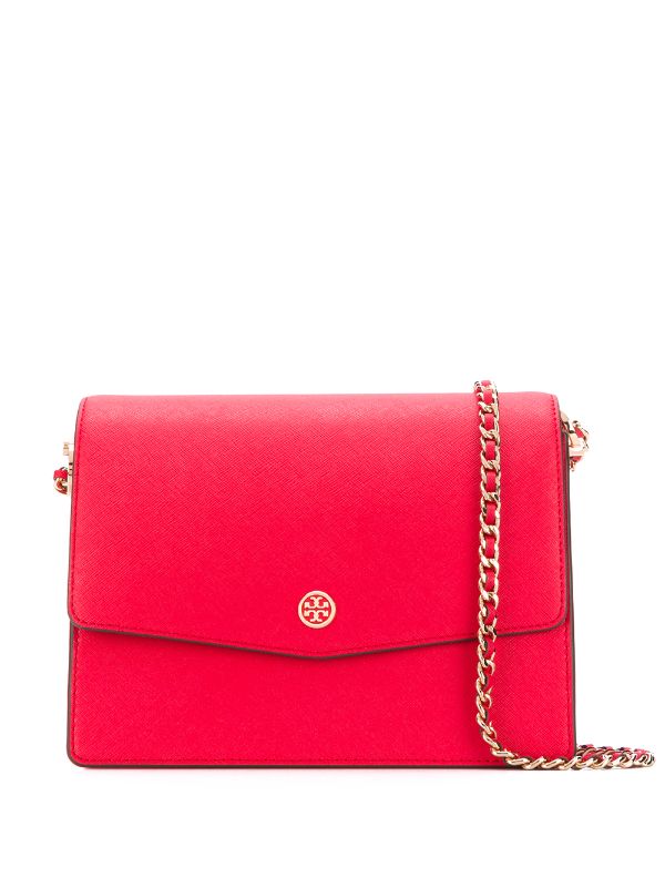 red tory burch bag