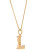 Chloé letter L pendant necklace