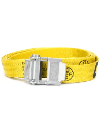 Silver off white belt sale