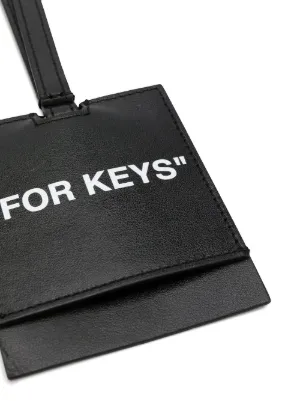off white key pouch