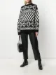 Image 2 of Alanui geometric-intarsia sweater