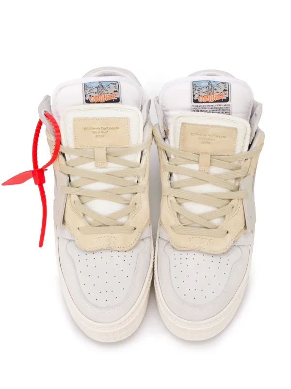 off white off court low sneakers