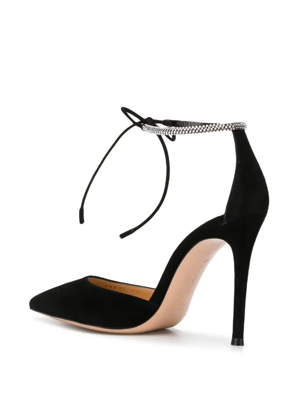 Gianvito Rossi ブラックパンプス 36 Gianvito Rossi ビジュー パンプス 通販 - FARFETCH