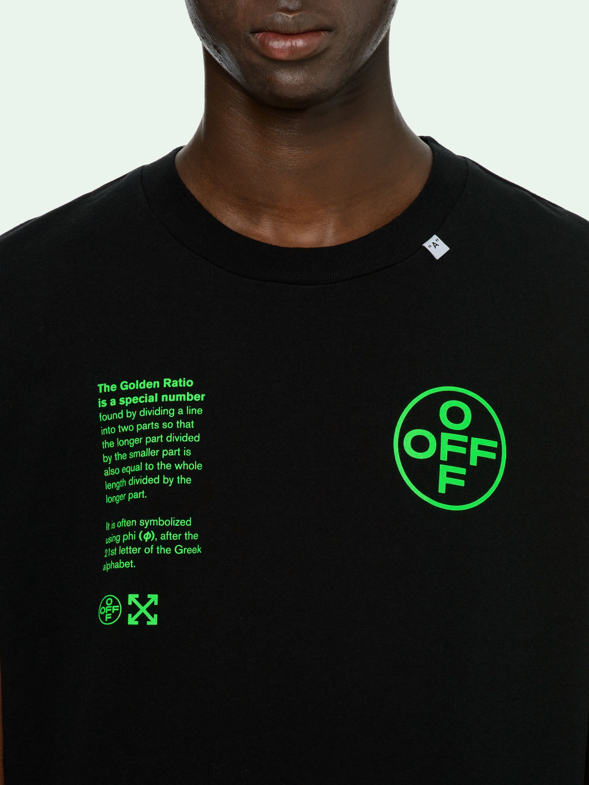 off white arch shapes t shirt