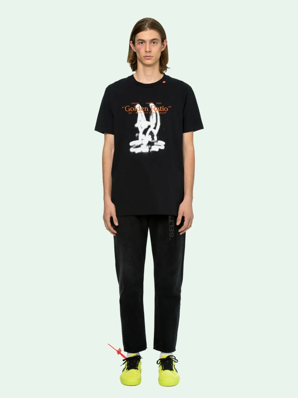 CARTOON S/S TSHIRT in black OffWhite™ Official US