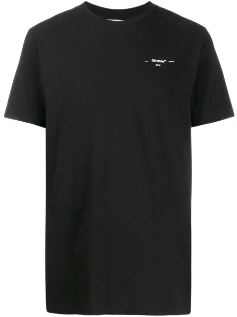 off white logo slim tee