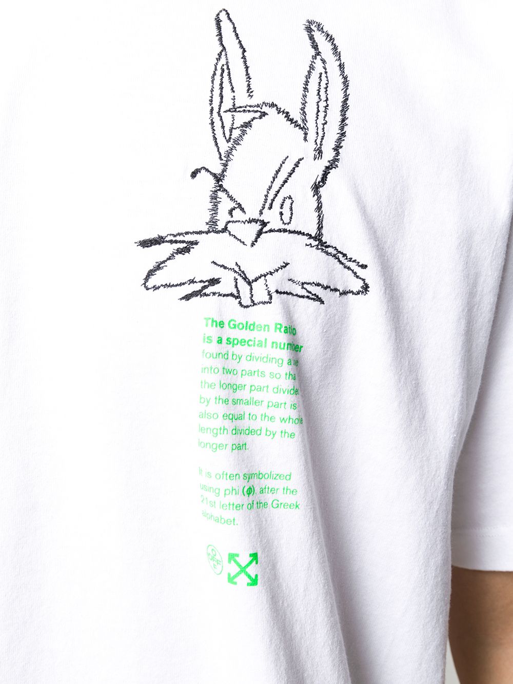 фото Off-white футболка harry the bunny