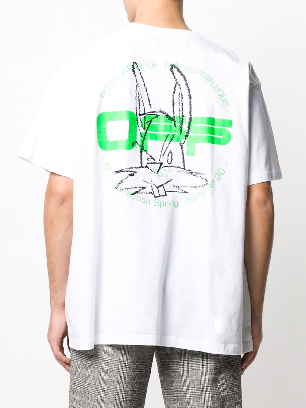 фото Off-white футболка harry the bunny