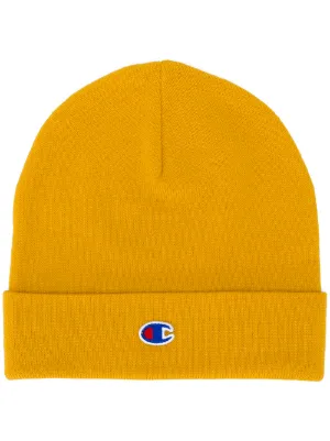 champion yellow beanie