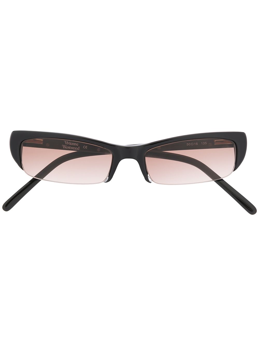 фото Vivienne Westwood солнцезащитные очки в узкой оправе