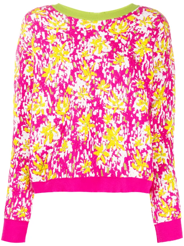 pink and yellow jumper