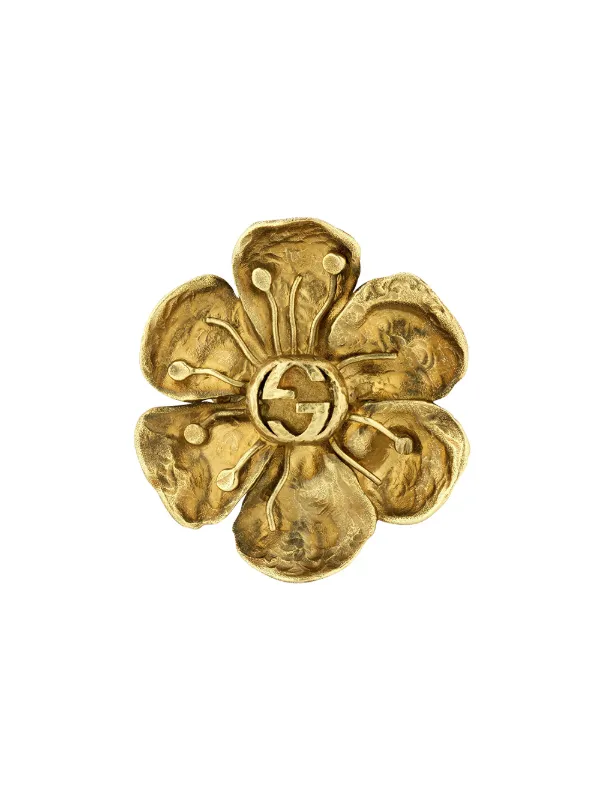 gucci ring flower