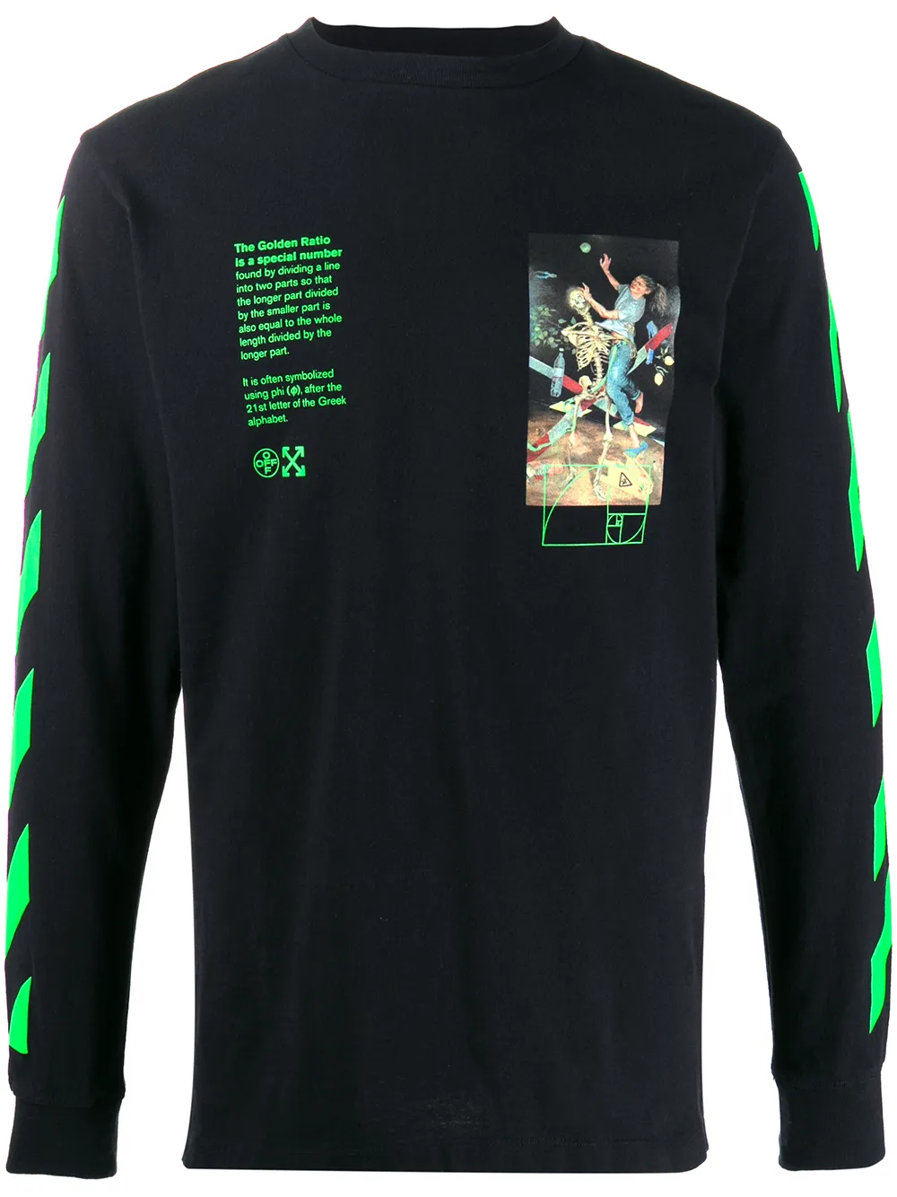 OFF-WHITE PASCAL PAINTING LONG-SLEEVED T-SHIRT