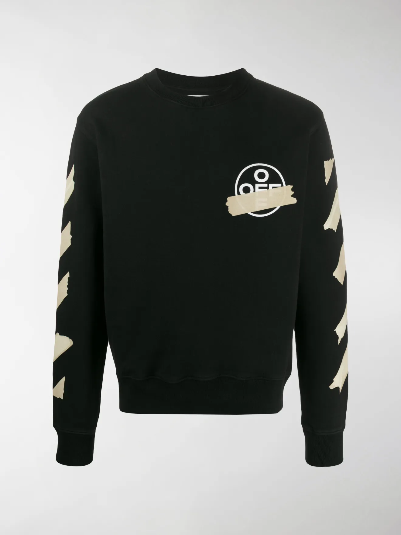 tape Arrows crew neck sweatshirt 
