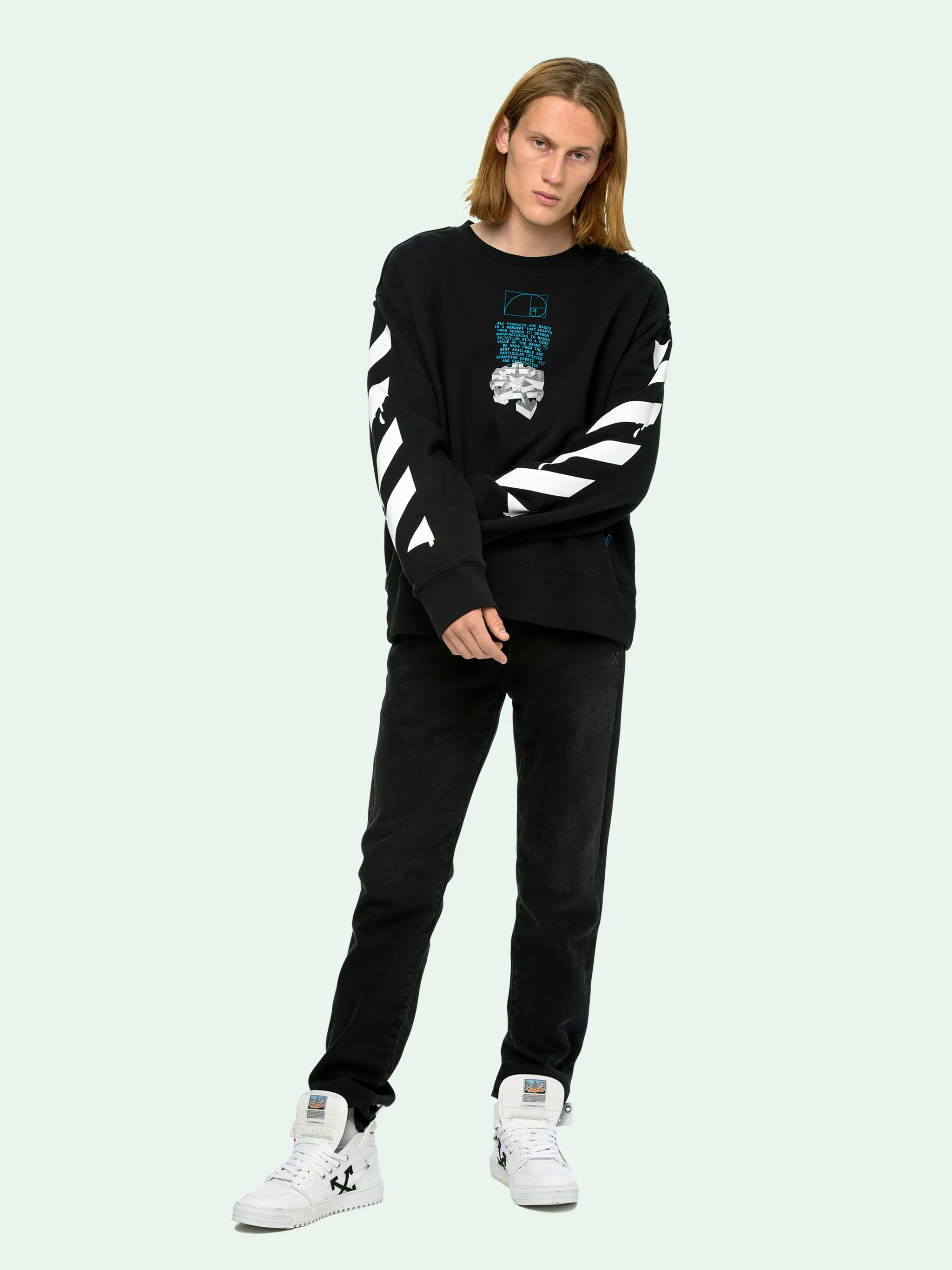 DRIPPING ARROWS INCOMPIUTO SWEATSHIRT 