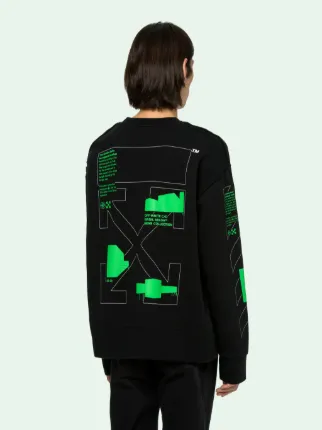 ARCH SHAPES INCOMPIUTO SWEATSHIRT | Off 