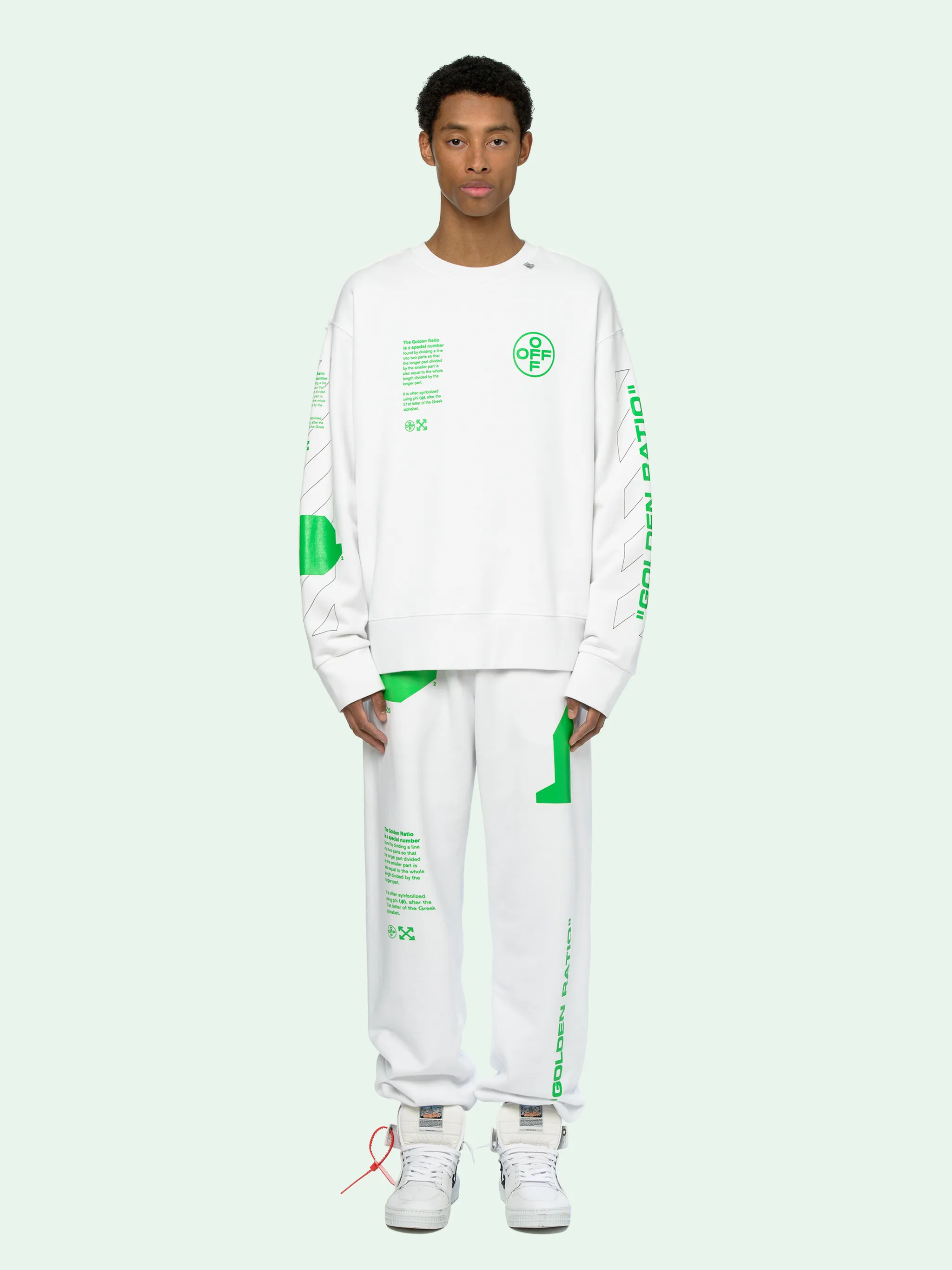 ARCH SHAPES INCOMPIUTO SWEATSHIRT | Off 