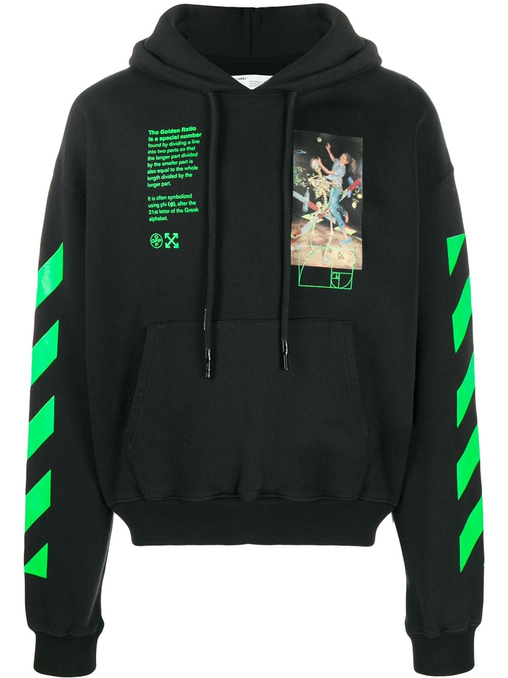 OFF-WHITE PASCAL PAINTING PRINT HOODIE