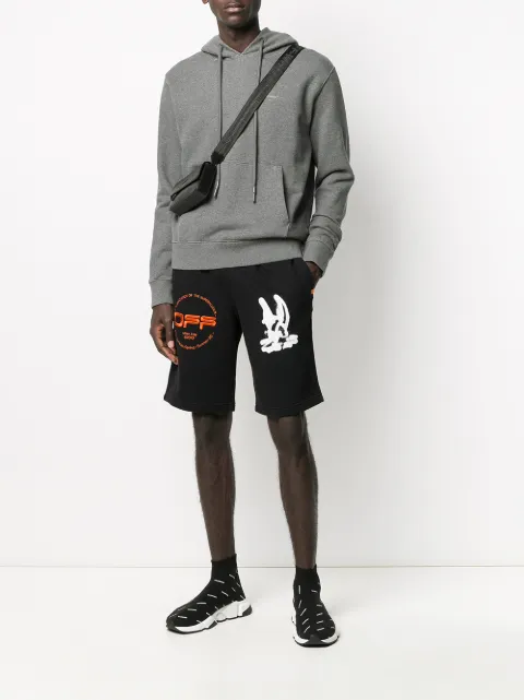 off white diagonal arrows hoodie