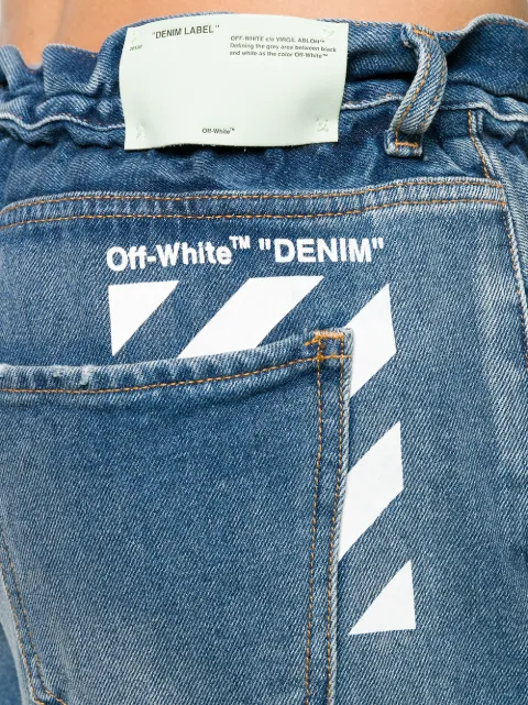 denim label off white