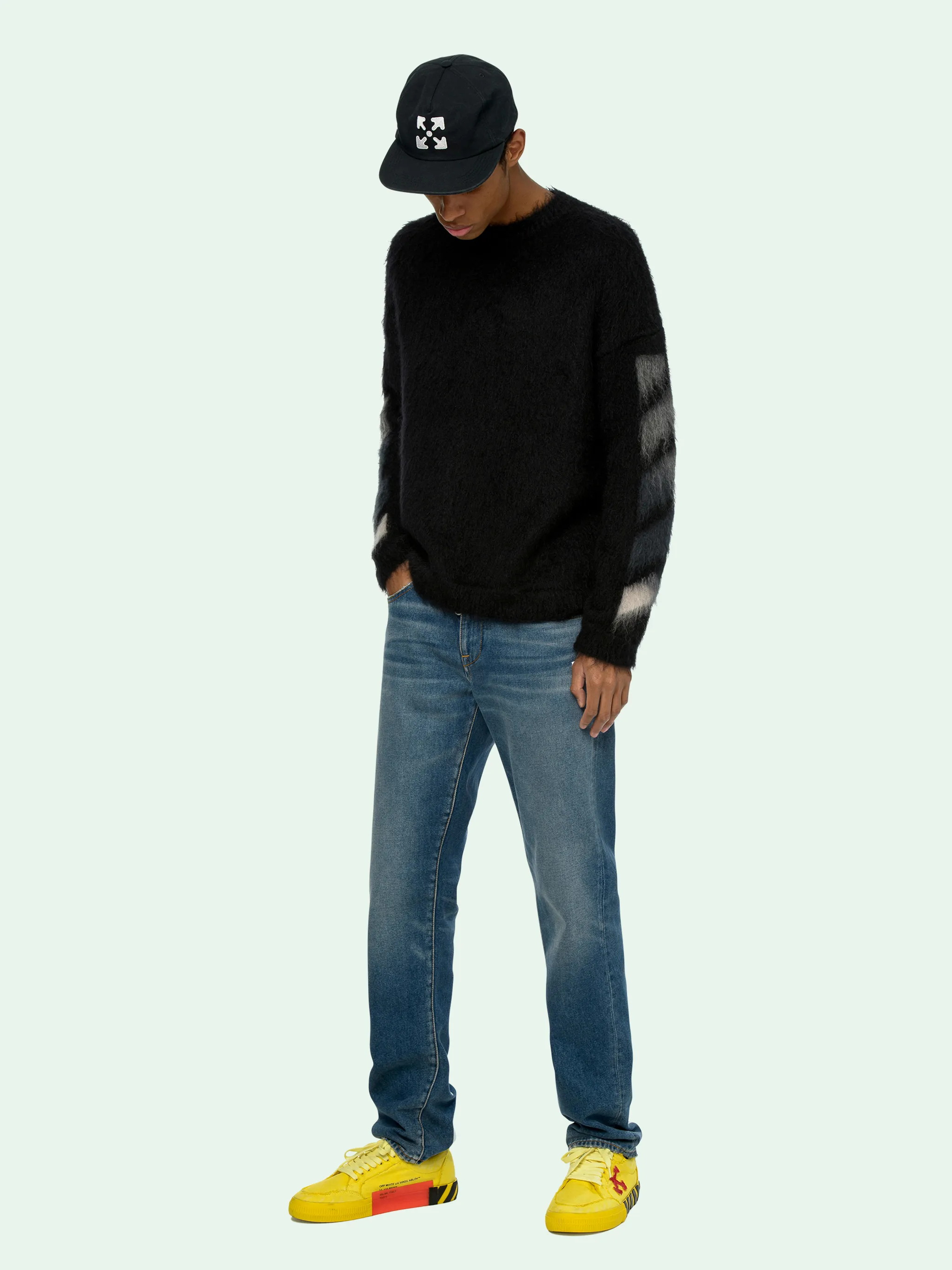 BRUSHED MOHAIR KNITWEAR | Off-White 