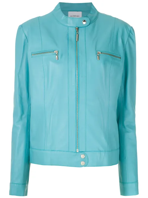 Olympiah Amazônica leather jacket