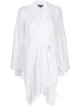 Image 1 of Ann Demeulemeester embroidered wrap blouse