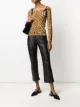 Image 2 of Blumarine off-shoulder leopard print top