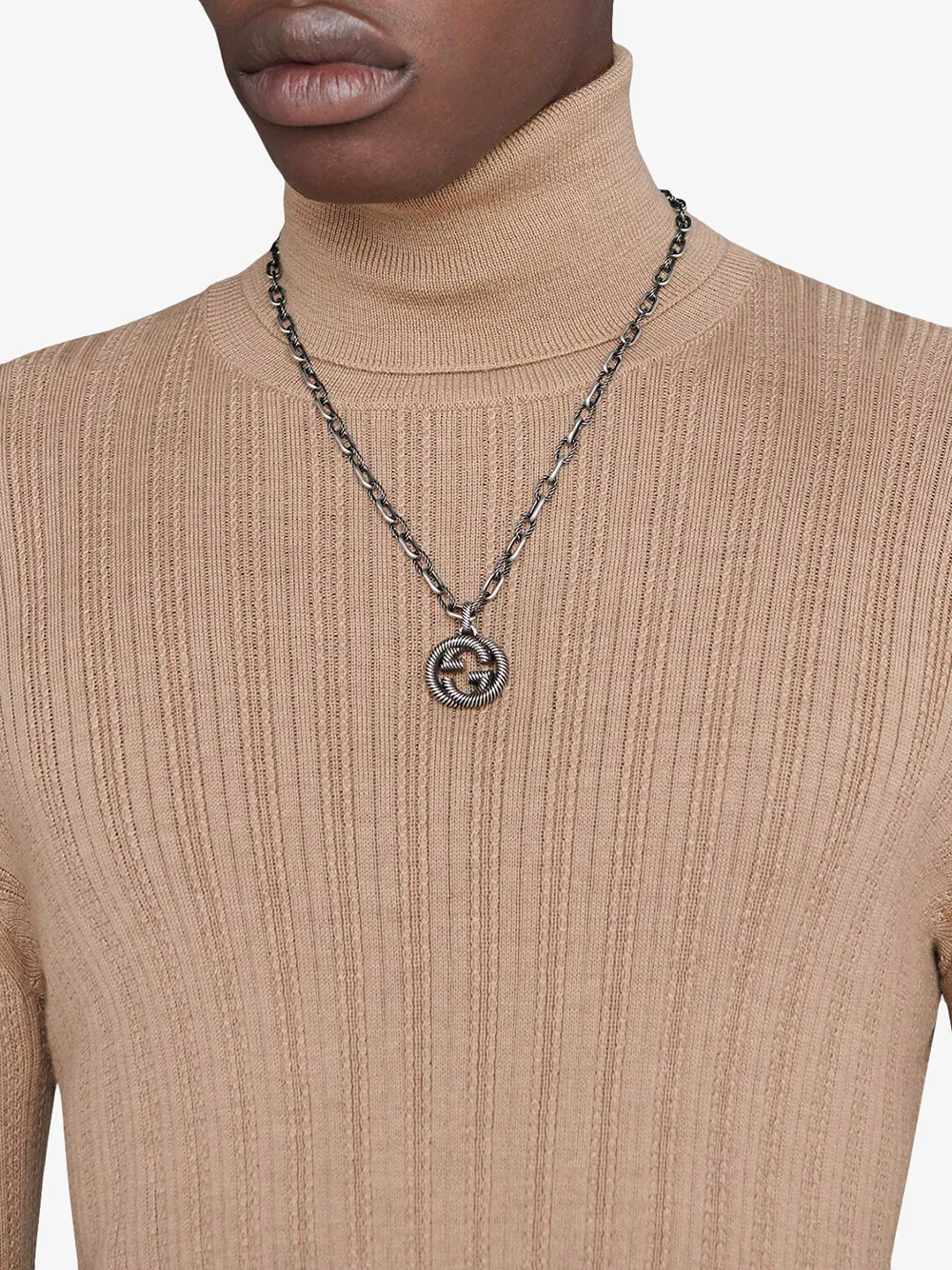 interlocking gucci necklace